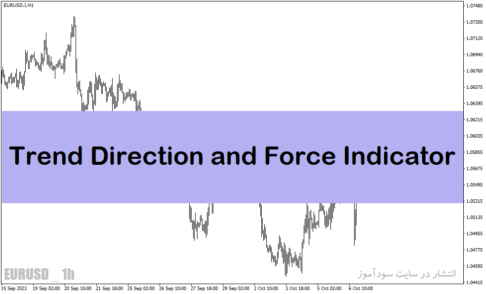 بهترین اندیکاتور قدرت روند با نام Trend Direction and Force Indicator در متاتریدر5