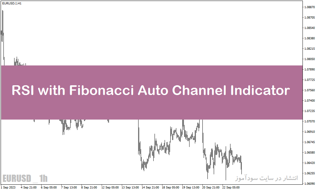 اندیکاتور رسم کانال متاتریدر5 با نام RSI wIth Fibonacci Auto Channel Indicator