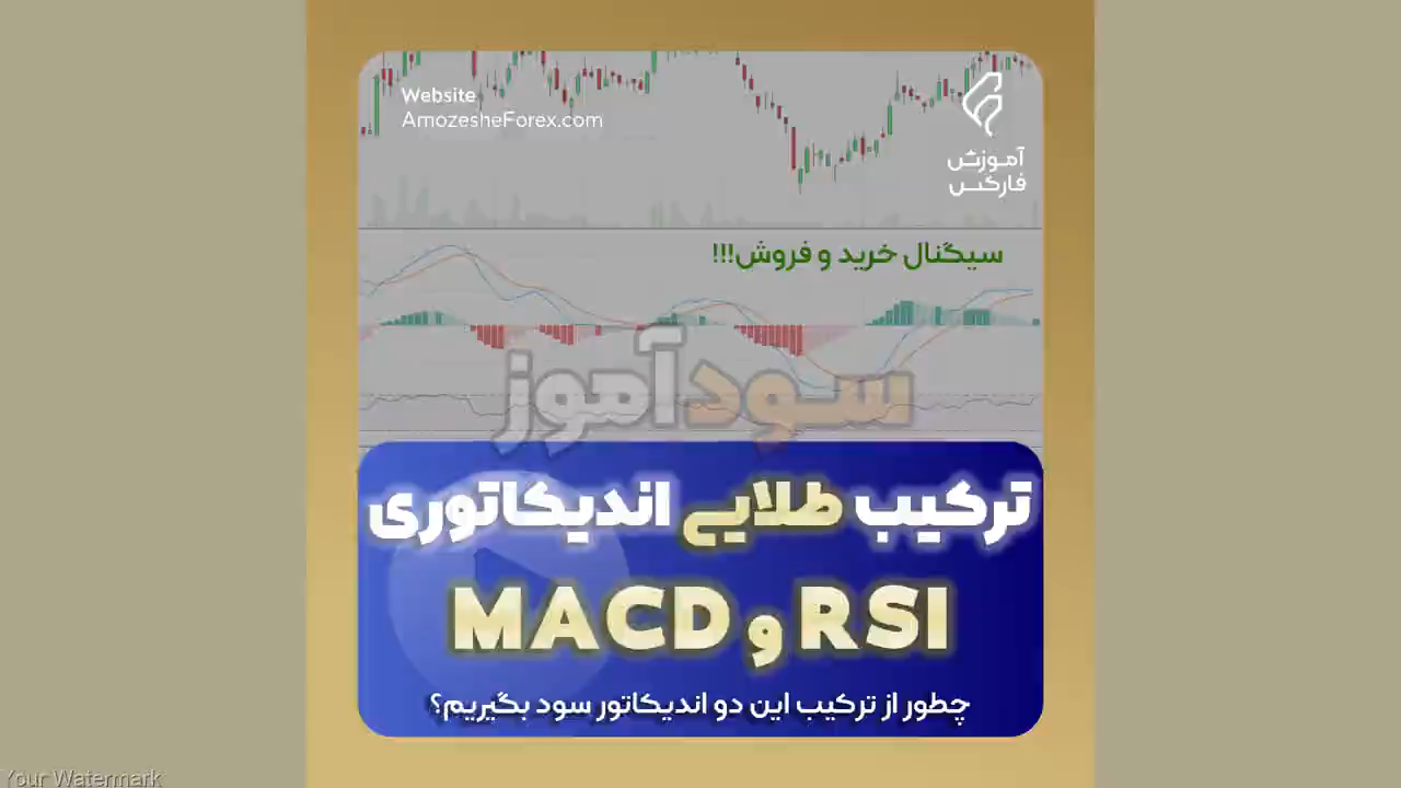 اموزش ترکیب اندیکاتور مکدی و rsi از آقای مهران پاشا