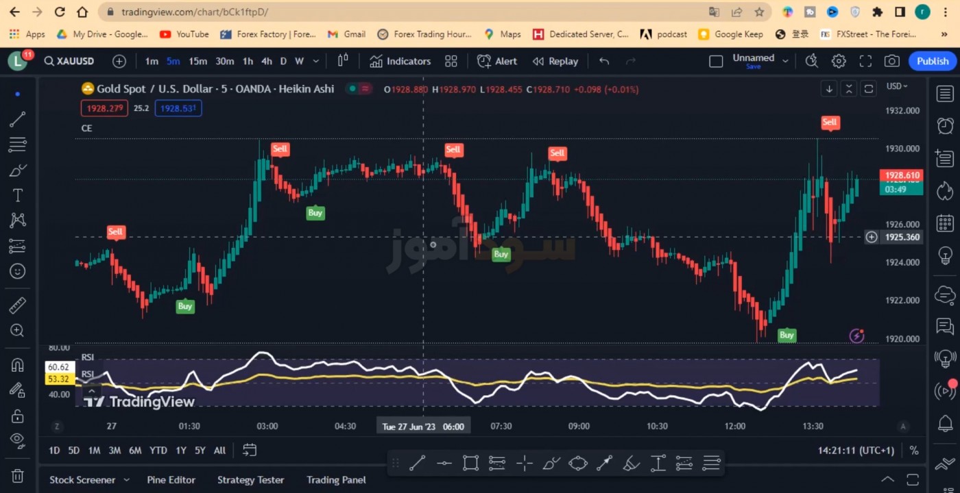 استراتژی با موفقیت ۱۰۰درصد اسکالپ ۵ دقیقه از خانم رویا | سود اموز